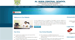 Desktop Screenshot of alhudacentralschool.com